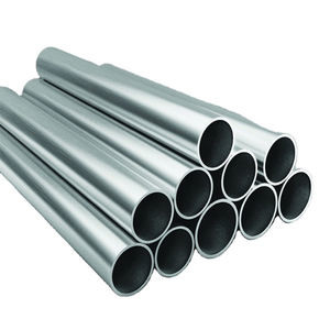 Pipa Bulat Stainless Steel 370 2B Finish Permukaan BA HL Slit Edge